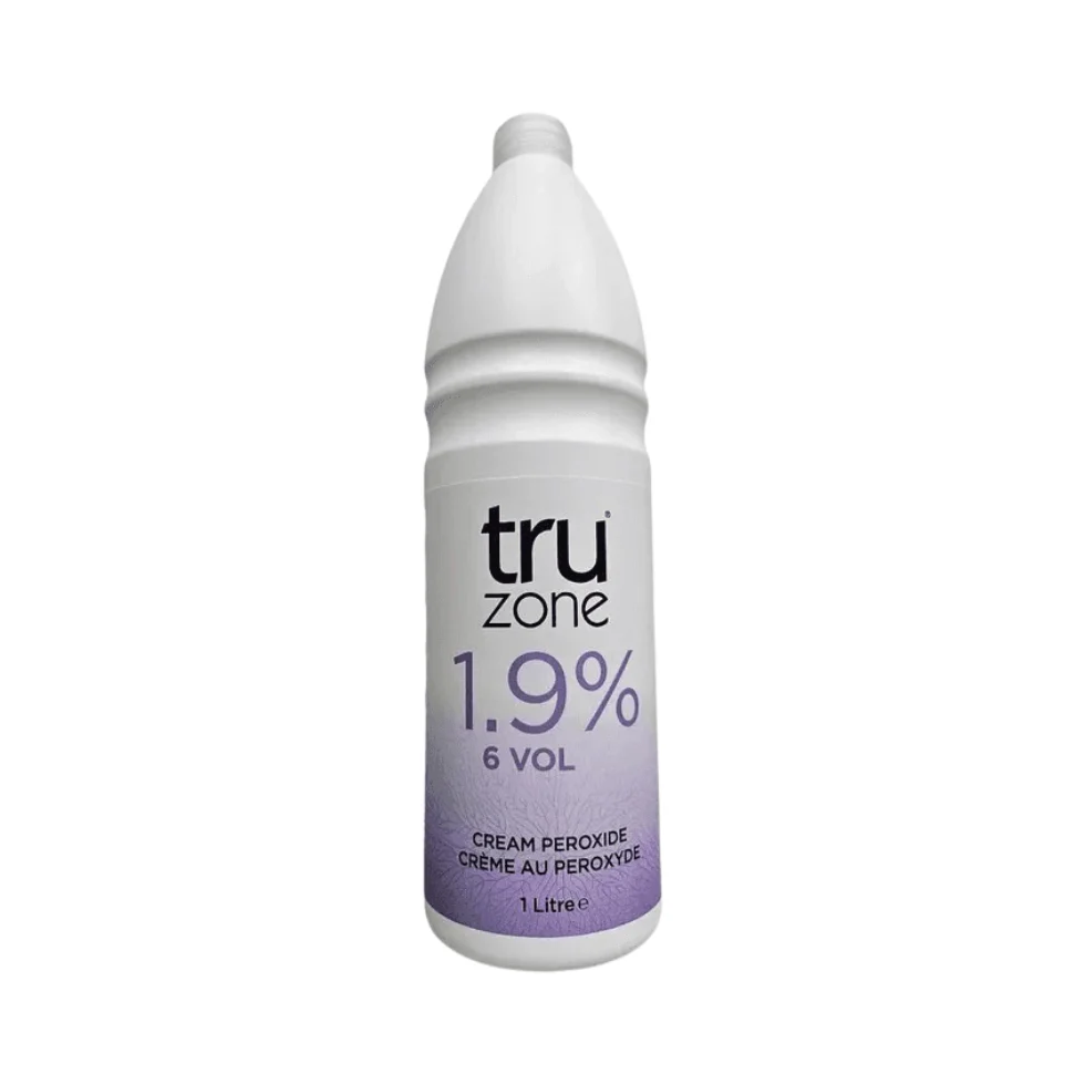 Truzone Cream Peroxide 1.9% 1000ml | Low Volume Hair Developer