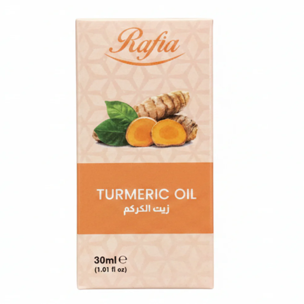 Rafia Turmeric Oil 30ml | Skin Brightening & Anti-Acne Healing Care