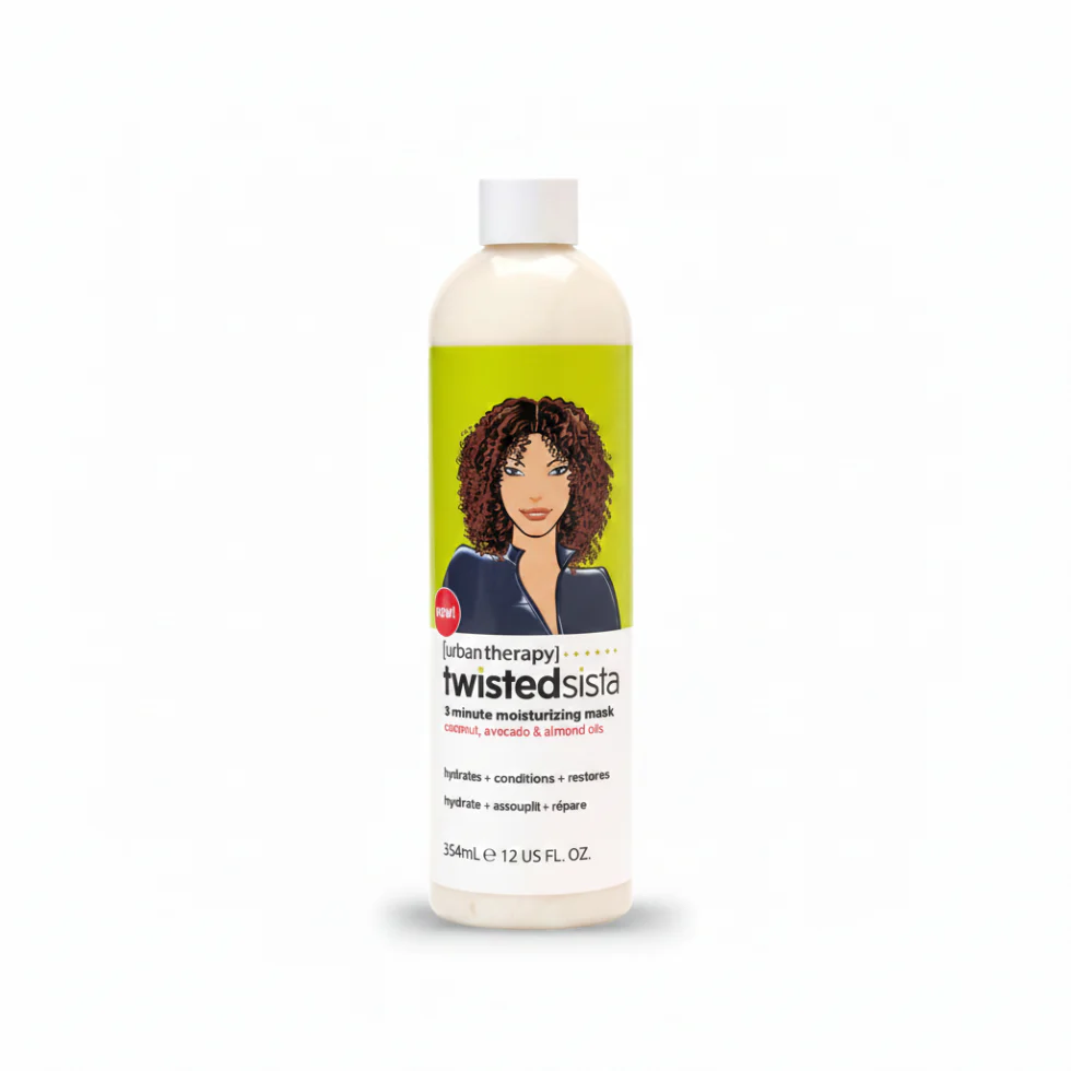 Twisted Sista 3-Minute Moisturizing Mask 354ml | Deep Hydration Hair Treatment