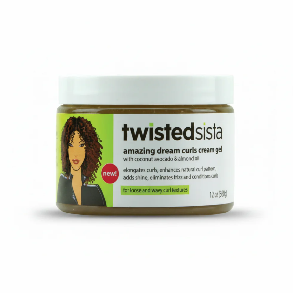 Twisted Sista Amazing Dream Curl Gel 12oz- Define, Hydrate & Enhance Natural Curls