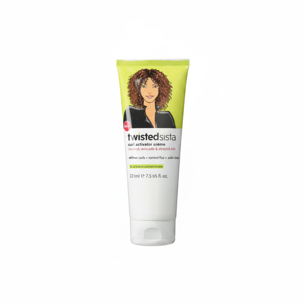 Twisted Sista Curl Activator Cream – 7.5oz Define, Hydrate & Enhance Natural Curls