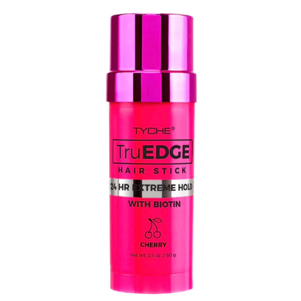TYCHE TruEDGE Hair Stick Cherry 60g | 24HR Extreme Hold with Biotin