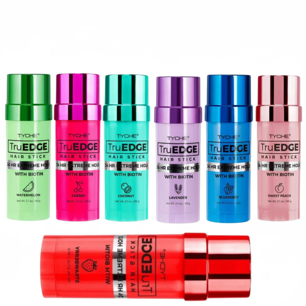 TYCHE TruEDGE Hair Stick Sweet Peach 60g | 24HR Extreme Hold with Biotin - Image 2