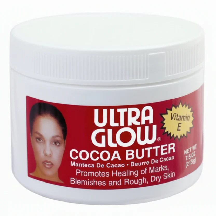 Ultra Glow Cocoa Butter Cream 207g | Deep Hydration Skin Moisturizer