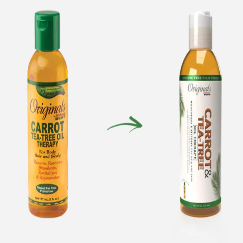 Originals by Africa Best Carrot & Tea-Tree Oil Therapy 177ml | Moisturizes & Restore - Image 2