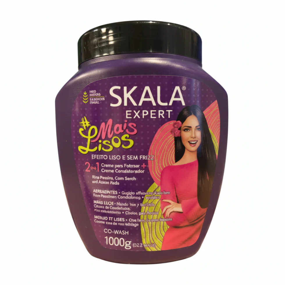 Skala Mais Lisos Co-Wash 1000g | Smooth Anti-Frizz & Moisture Hair Care
