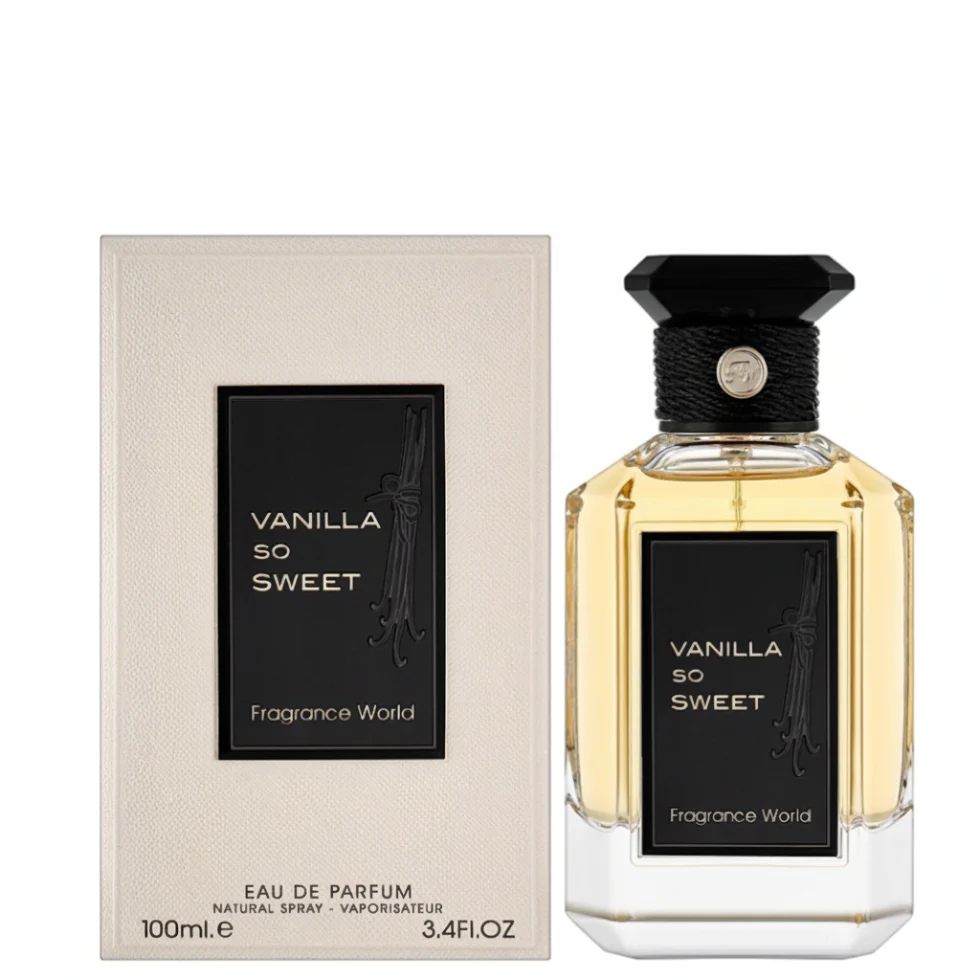 Vanilla So Sweet EDP 100ml | Fragrance World Oriental Unisex Vanilla Perfume