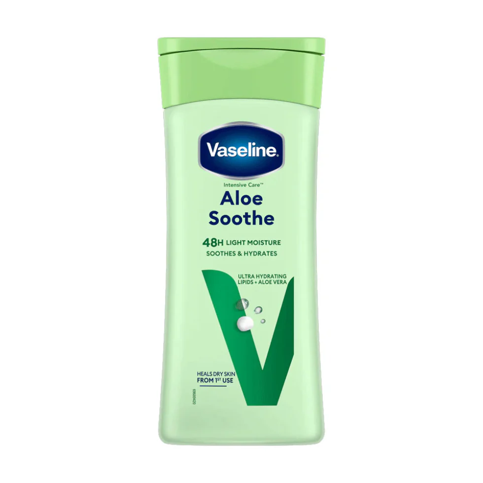 Vaseline Aloe Soothe Lotion 200ml | Hydrating Body Lotion for Soft Skin
