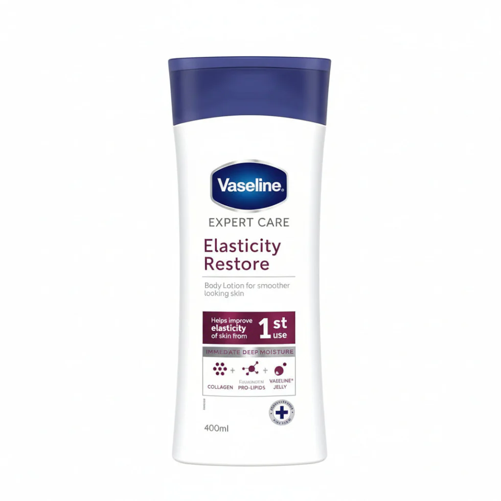 Vaseline Expert Care Elasticity Restore 400ml | Firm & Hydrating Body Lotion