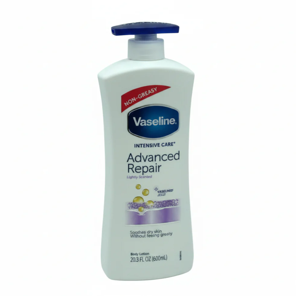 Vaseline Non Greasy Advanced Repair Body Lotion 600ml | Deep Hydration & Repair
