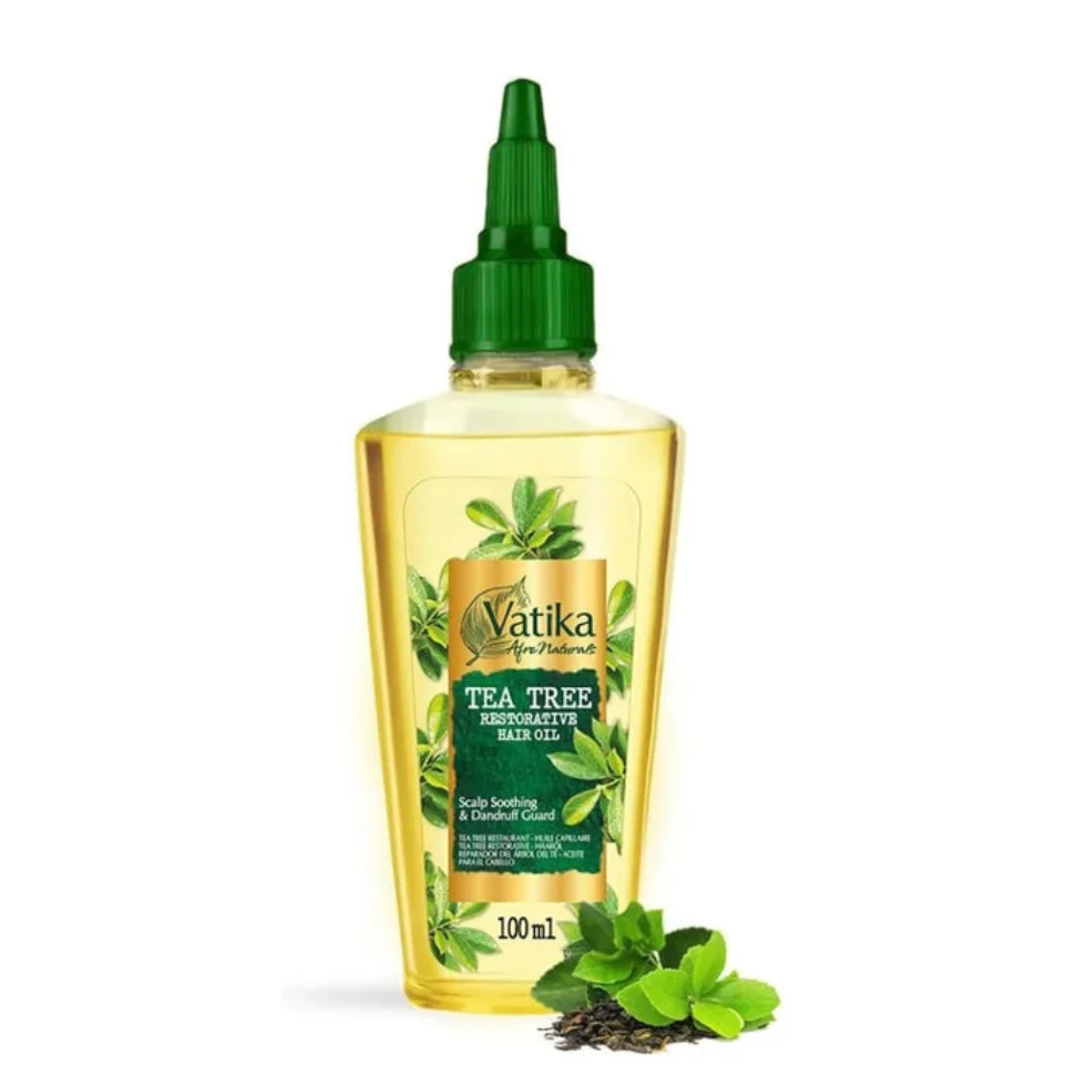 Vatika Tea Tree Hair Oil 100ml | Dandruff Control & Scalp Care