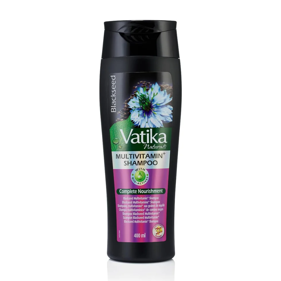 Vatika Naturals Black Seed Shampoo 400ml | Strengthen & Nourish Hair