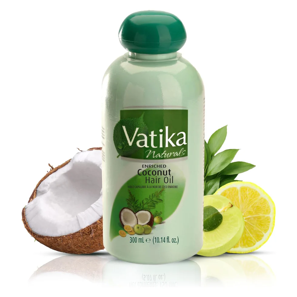 Vatika Enriched Coconut Hair Oil 300ml | Repair, Strength & Shine Care - Image 3