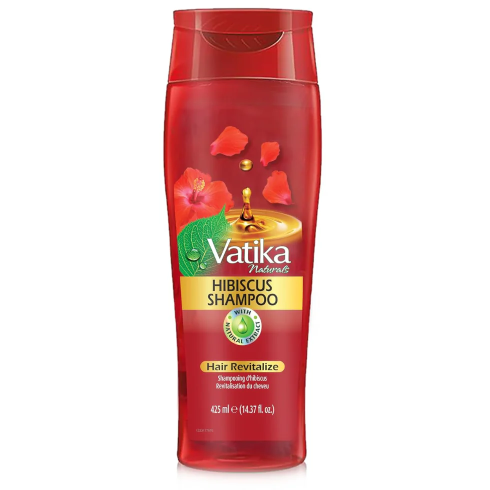 Vatika Naturals Hibiscus Shampoo 425ml | Strengthen & Nourish Hair