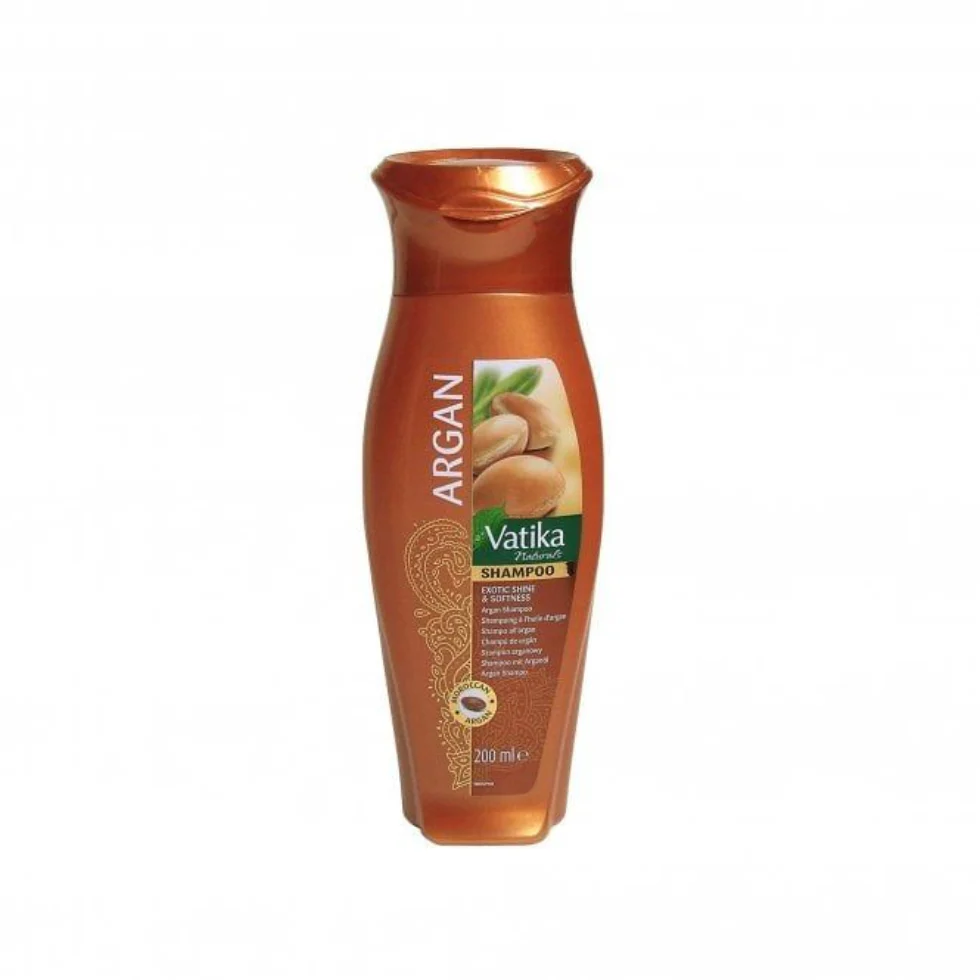 Vatika Naturals Argan Shampoo 200ml | Repair, Hydrate & Shine Hair