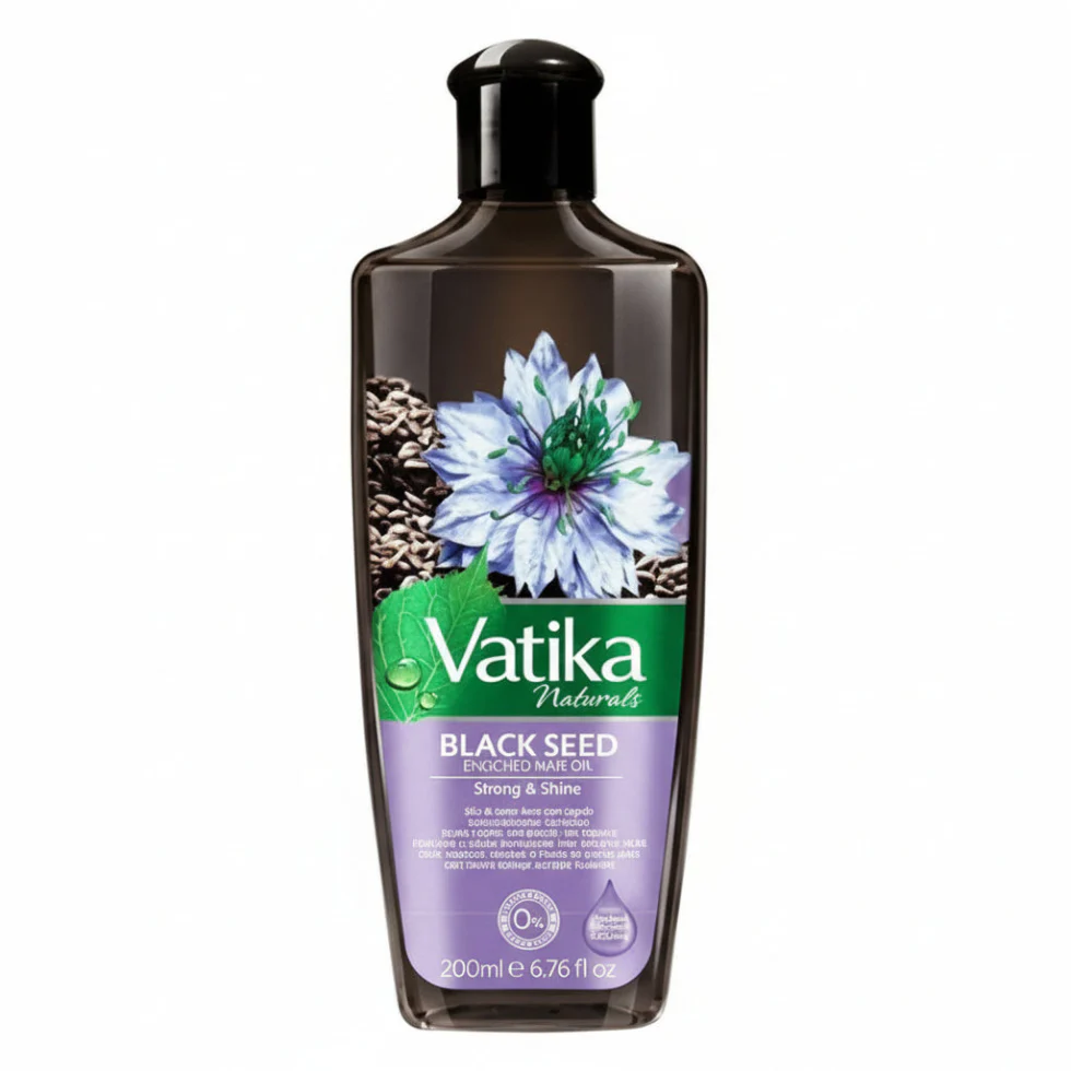 Vatika Naturals Black Seed Hair Oil 200ml | Nourish, Repair & Hair Growth Care
