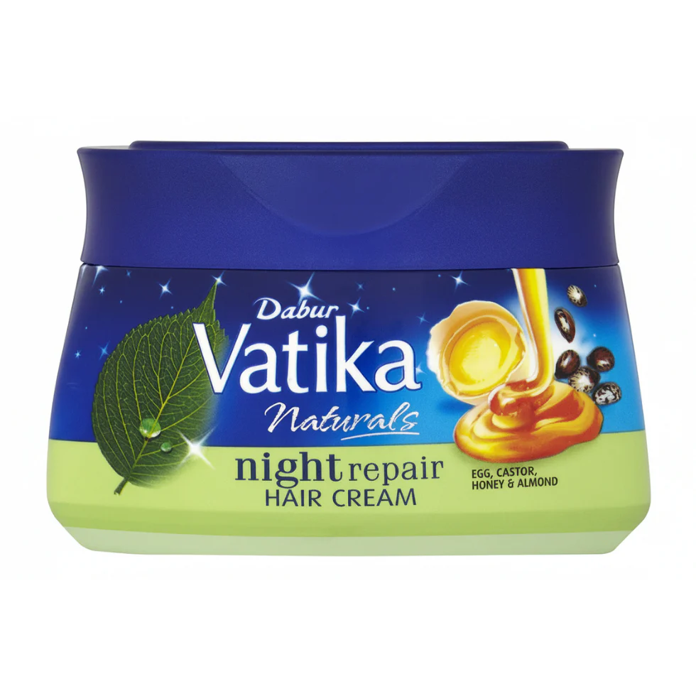 Vatika Night Repair Hair Cream 140ml | Overnight Damage Repair Care