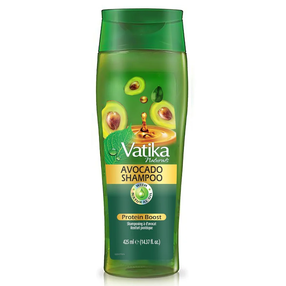 Vatika Naturals Avocado Shampoo Avocado 425ml | Detoxify & Nourish Hair