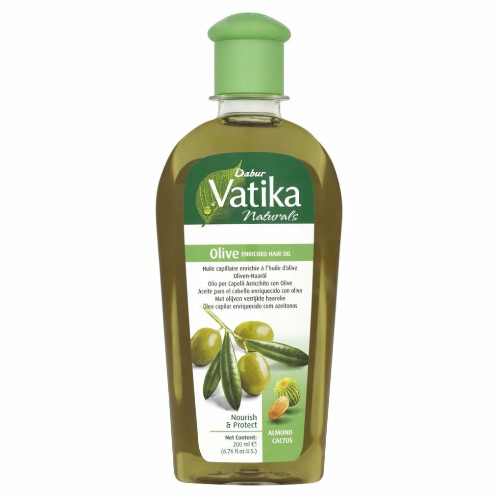 Vatika Naturals Olive Hair Oil 200ml | Deep Nourishment  Smooth & Frizz Control