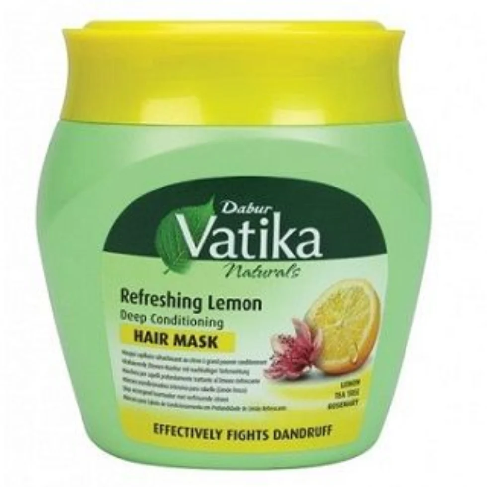 Vatika Lemon Hair Mask 500g | Deep Conditioning & Scalp Refresh Care