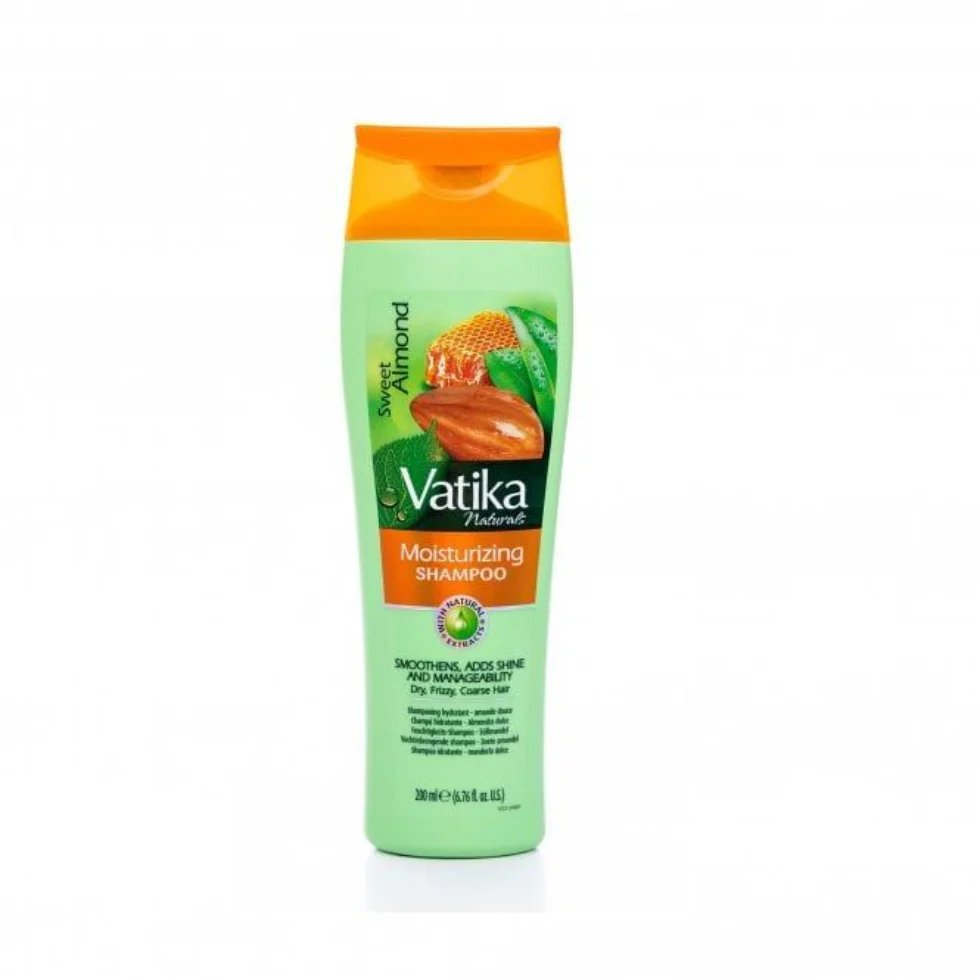 Vatika Naturals Almond Moisturizing Shampoo 200ml | Hydration & Soft Smooth Hair
