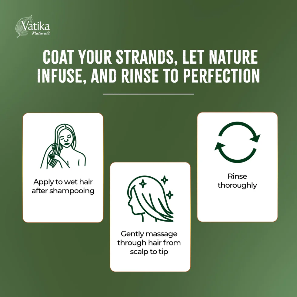 Vatika Naturals Rosemary Conditioner 280ml | Hydrate, Strengthen & Smooth Hair - Image 3