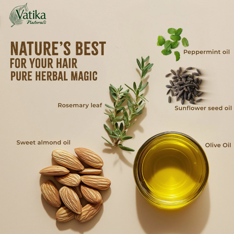 Vatika Naturals Rosemary Hair Oil 100ml | Nourish, Strengthen & Revitalize Hair - Image 2