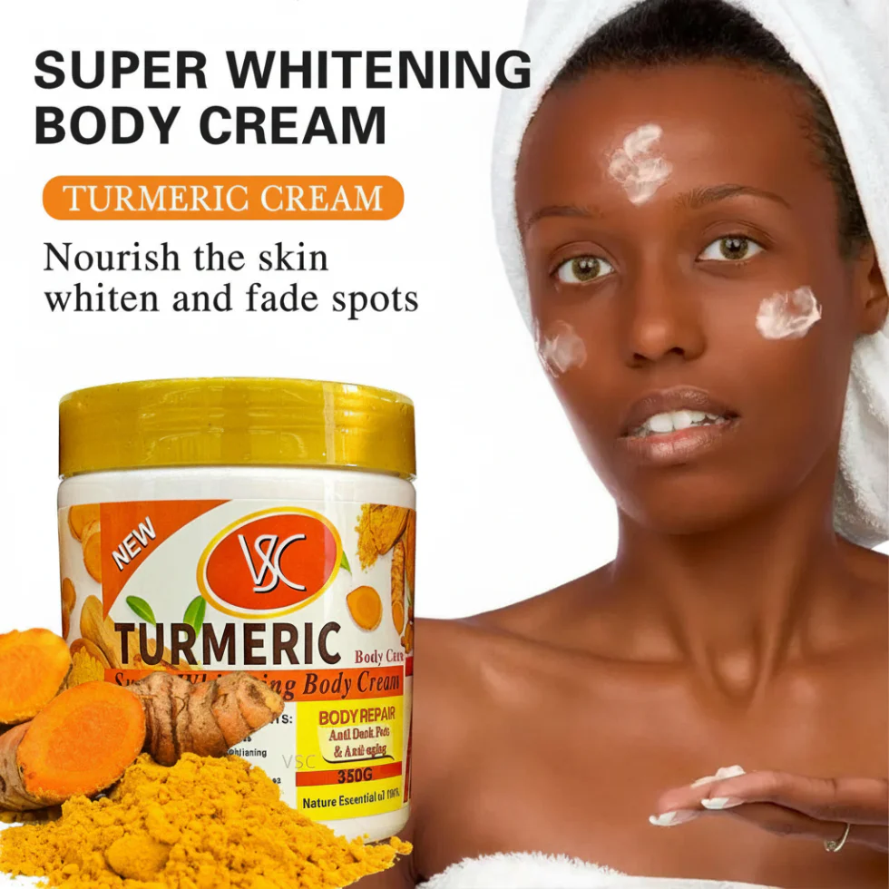 Veet Gold Turmeric Body Cream 350g | Brightening & Moisturizing Skin Care - Image 5