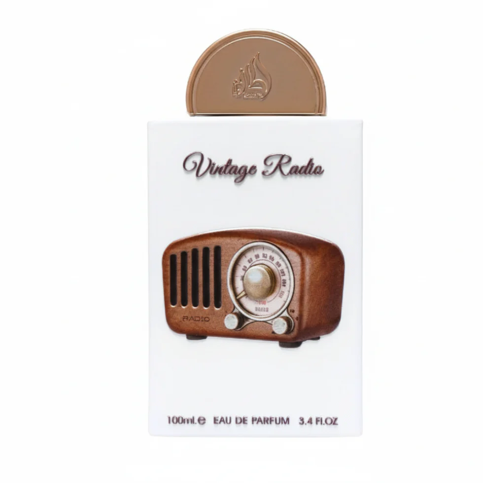 Vintage Radio Eau De Parfum 100ml by Lattafa Pride | Warm Woody Aromatic Unisex - Image 2