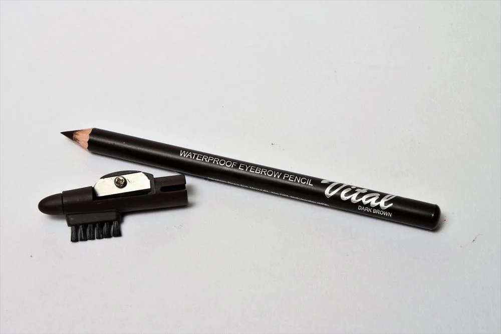 VITAL Waterproof Eyebrow Pencil | Smudge-Proof Brow Definer with Spoolie - Image 2