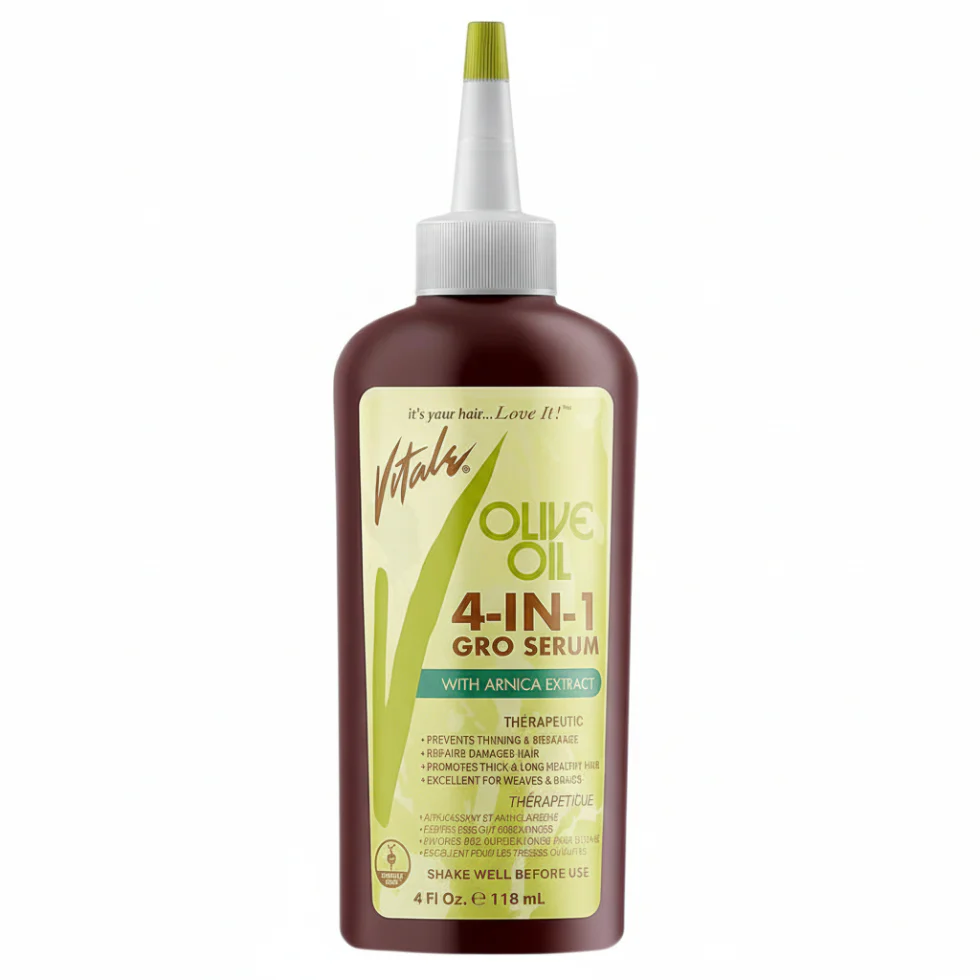 Vitale Olive Oil 4-in-1 Hair Growth Serum 118ml- Strengthen, Repair & Boost Growth