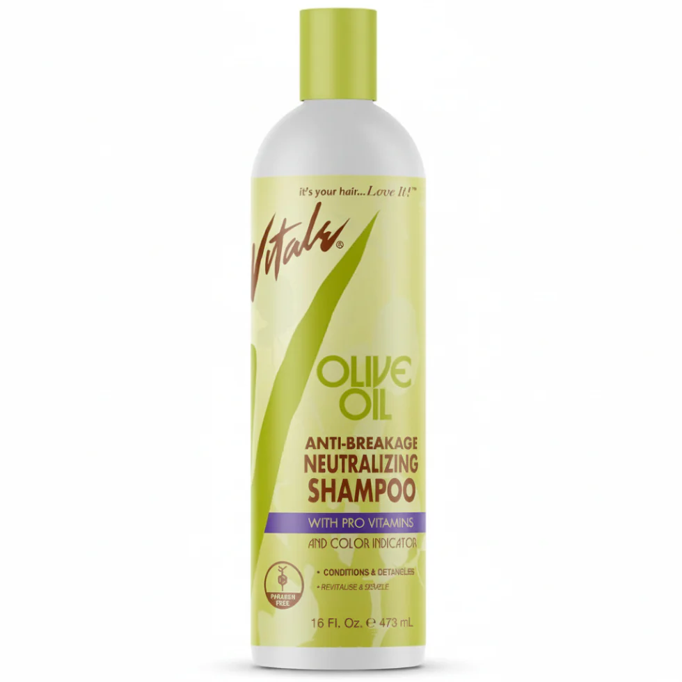 Vitale Olive Oil Anti-Breakage Neutralizing Shampoo 16oz- Strength & pH Balance