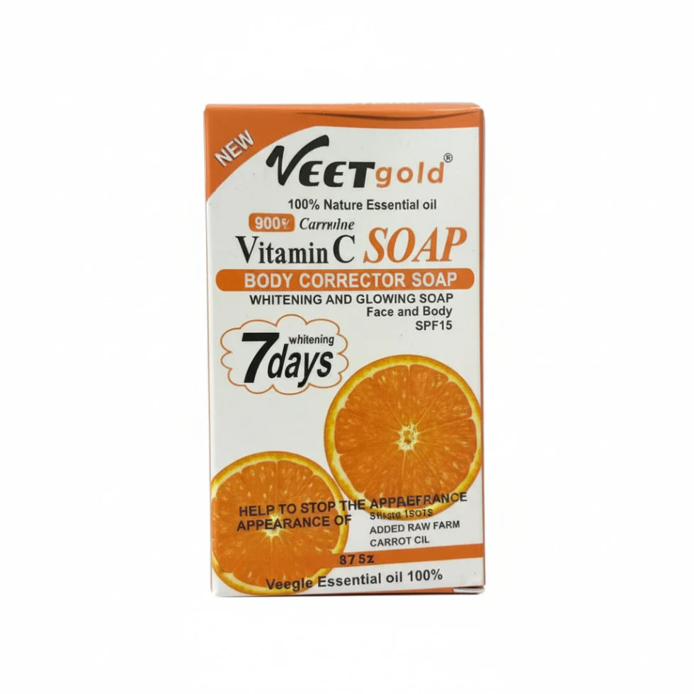 Vitamin C Soap 250g | Brightening Body Soap for Glowing & Even Skin Tone