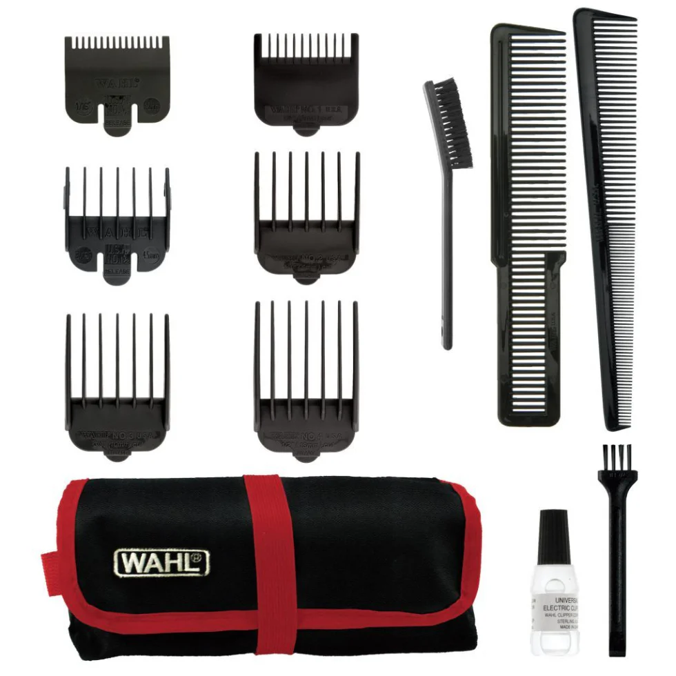Wahl Baldfader Plus Clipper Kit 14pc | Ultra Close Cut Hair Clipper Set - Image 2