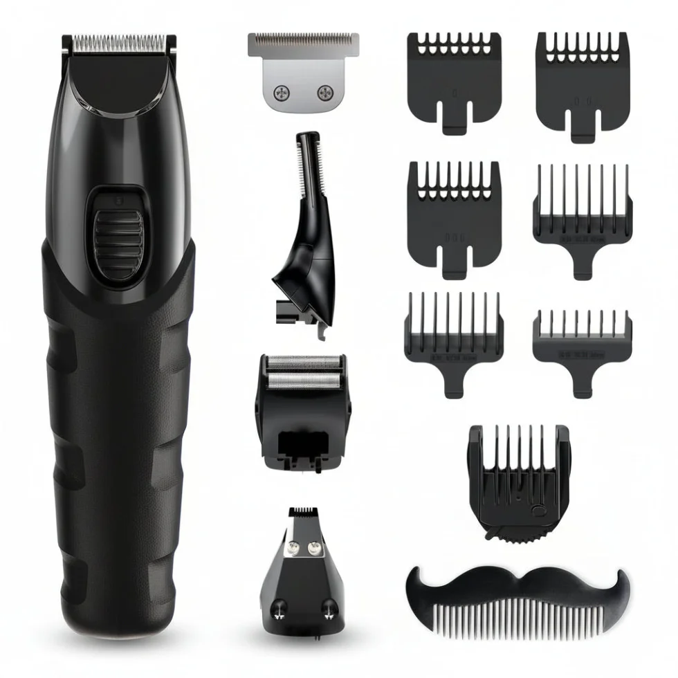 Wahl Extreme Grip 5-in-1 Multigroomer Kit | Beard, Hair & Body Trimmer