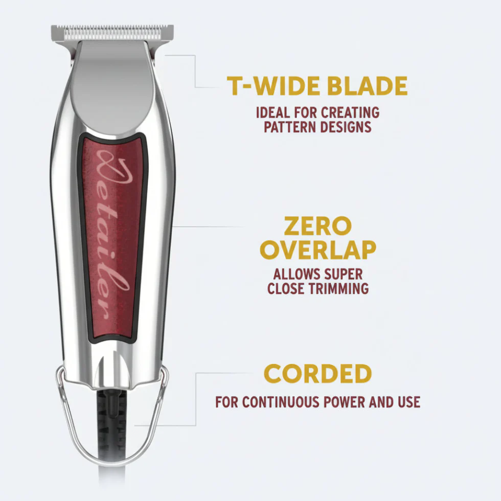 Wahl Detailer 5 Star Series | Extra Wide Blade Professional T-Blade Trimmer - Image 2