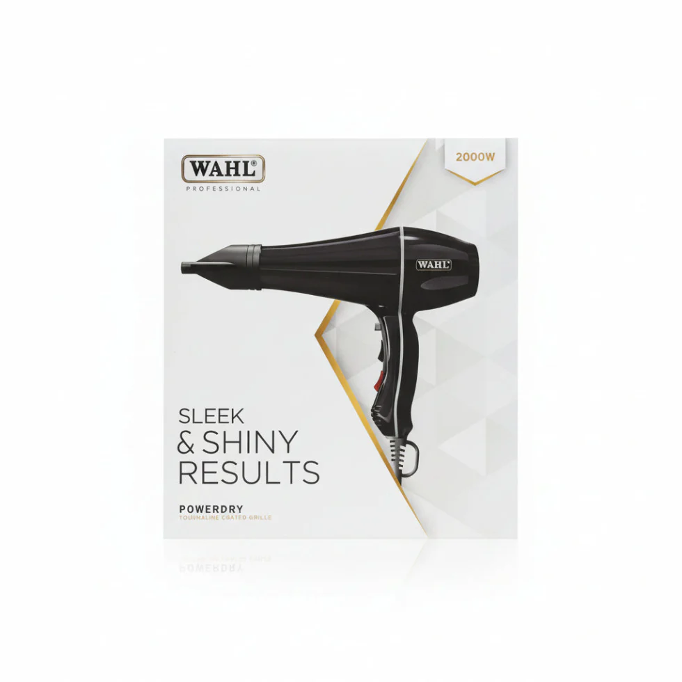 Wahl Sleek & Shiny Powerdry 2000W | Professional Fast Dry Hair Dryer