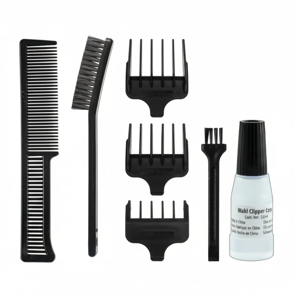 Wahl T-Pro Corded T-Blade Trimmer 8pc Kit | Professional Barber Detail Trimmer - Image 2