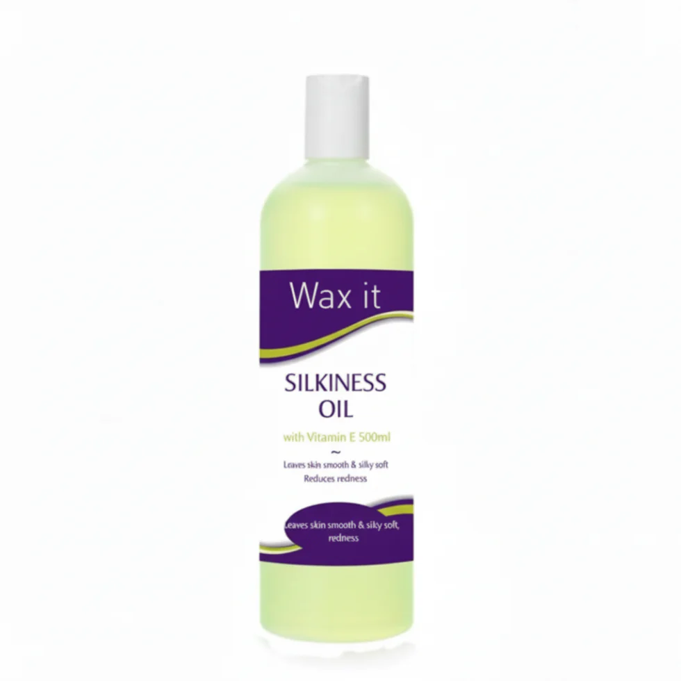 Wax It Silkiness Oil with Vitamin E, Olive, Avocado & Sweet Almond Oils 500ml