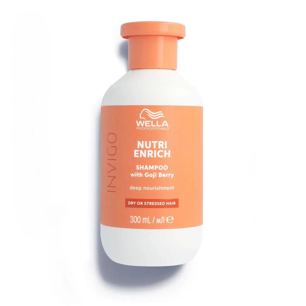 Wella Nutri Enrich Shampoo 300ml | Nourish Dry & Damaged Hair Smooth Repair Care