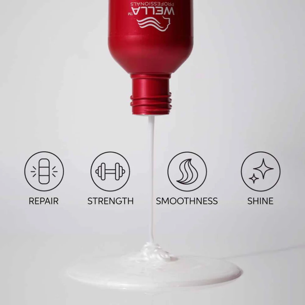 Wella Ultimate Repair Shampoo 250ml | Strengthen & Restore Damaged Hair Care - Image 3