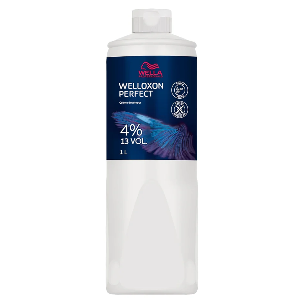 Wella Welloxon Perfect 4% 13 Vol Creme Developer 1L | Gentle Hair Color Activator