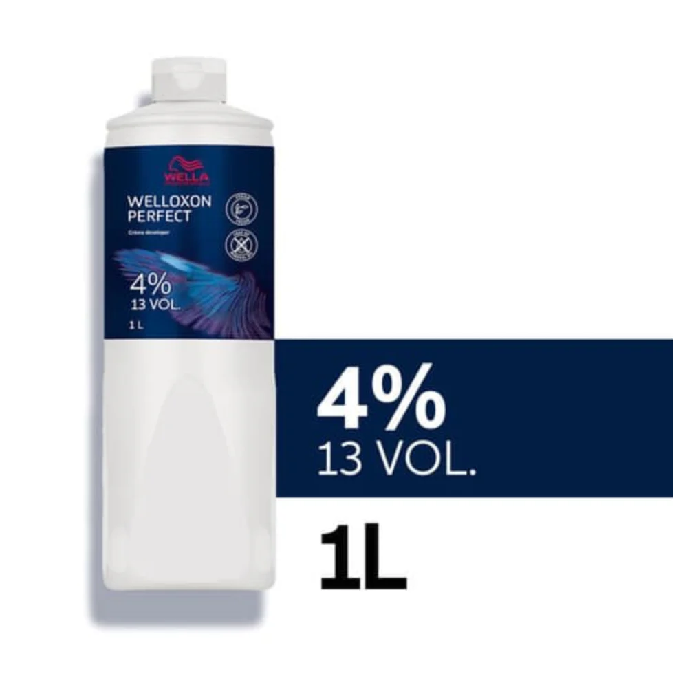 Wella Welloxon Perfect 4% 13 Vol Creme Developer 1L | Gentle Hair Color Activator - Image 2