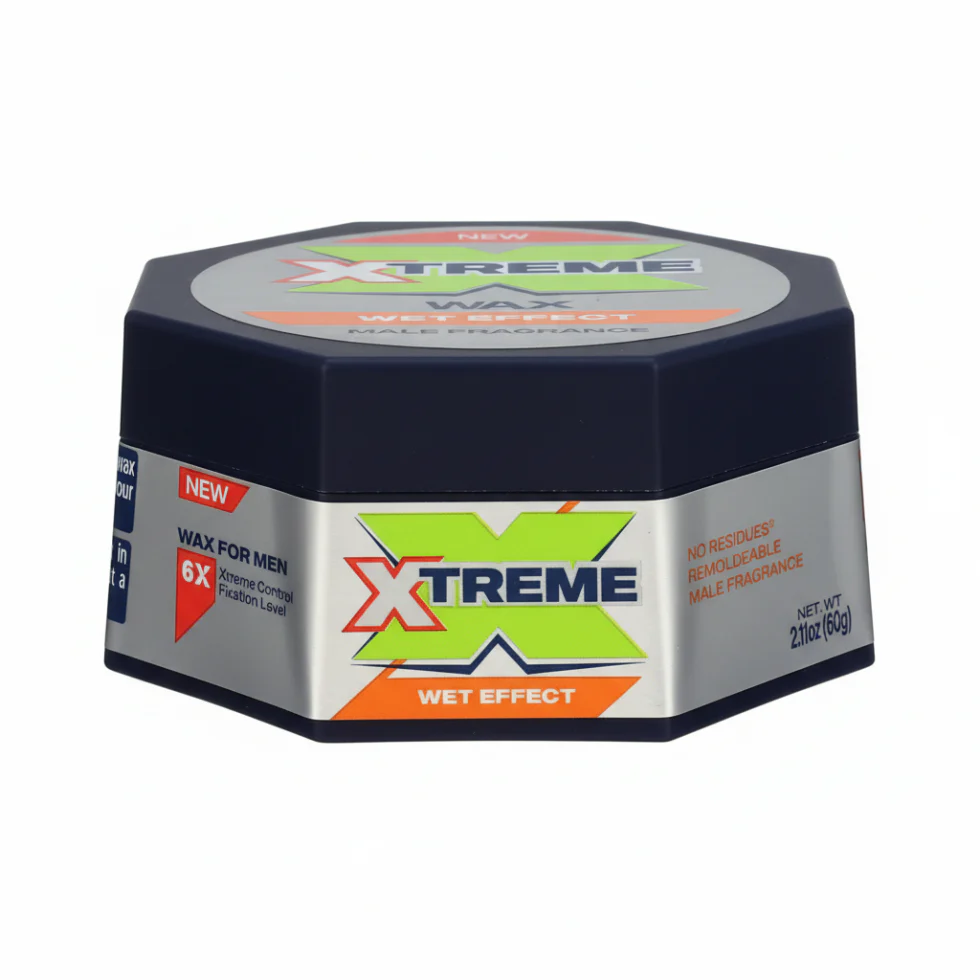 Xtreme Wax Wet Effect 60g | Strong Hold Men’s Hair Wax