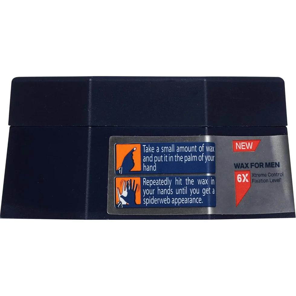 Xtreme Wax Wet Effect 60g | Strong Hold Men’s Hair Wax - Image 3