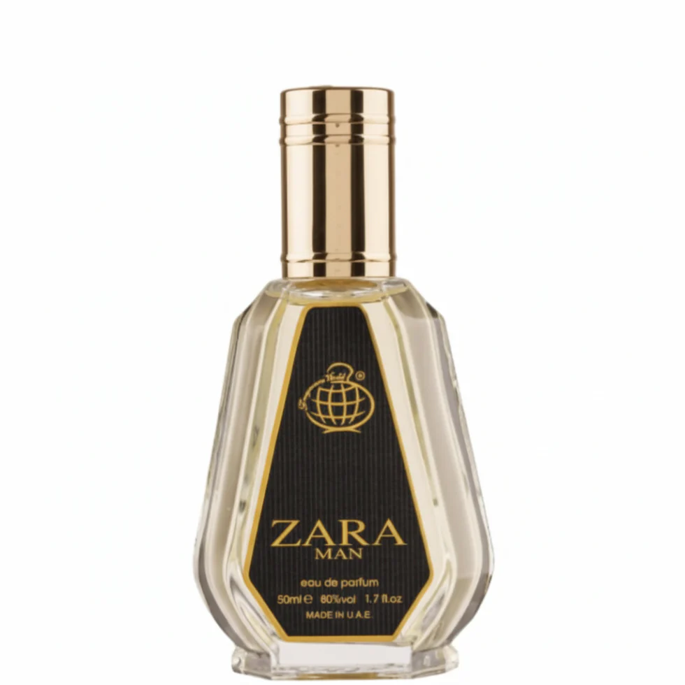 Zara Man Gold Perfume | Fragrance World Inspired Woody Spicy Men's Fragrance